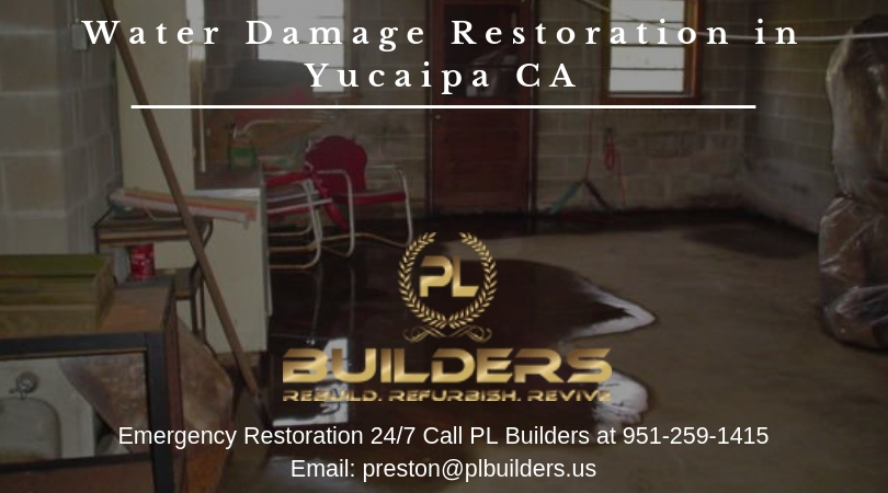 Water Damage Restoration in Yucaipa CA
